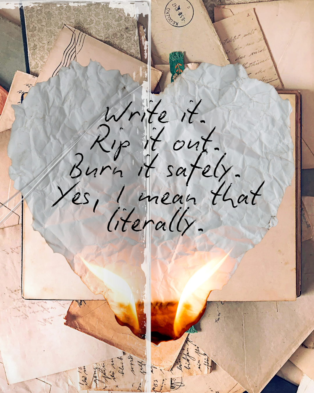 Burn This Page · Collage