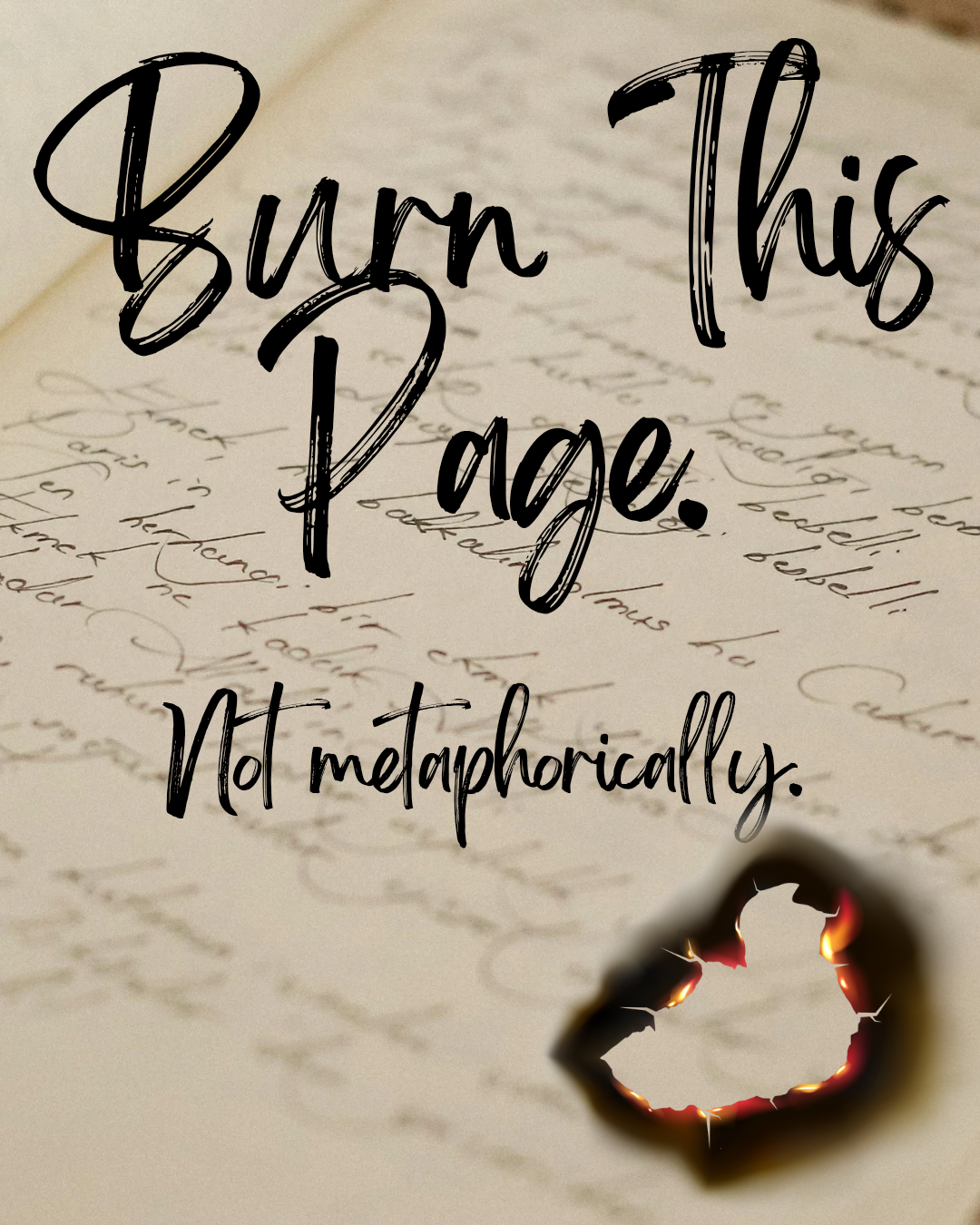 Burn This Page · Cover